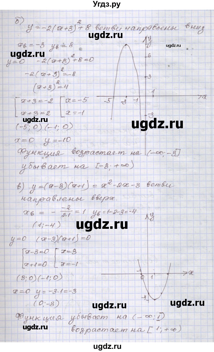 ГДЗ (Решебник №1) по алгебре 8 класс Арефьева И.Г. / глава 3 / упражнение / 3.116(продолжение 2)