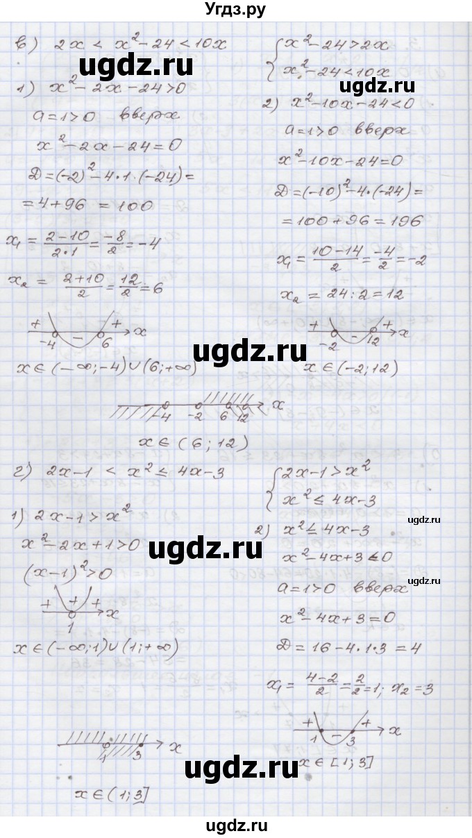 ГДЗ (Решебник №1) по алгебре 8 класс Арефьева И.Г. / глава 3 / упражнение / 3.211(продолжение 2)