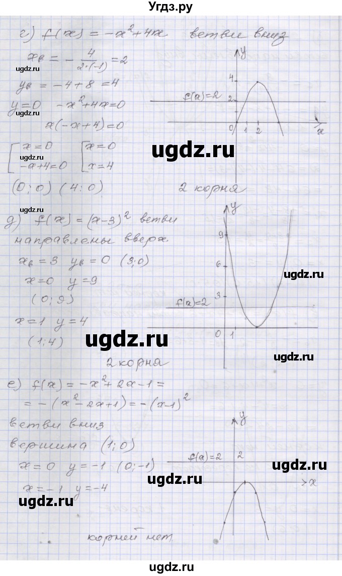ГДЗ (Решебник №1) по алгебре 8 класс Арефьева И.Г. / глава 3 / упражнение / 3.29(продолжение 3)