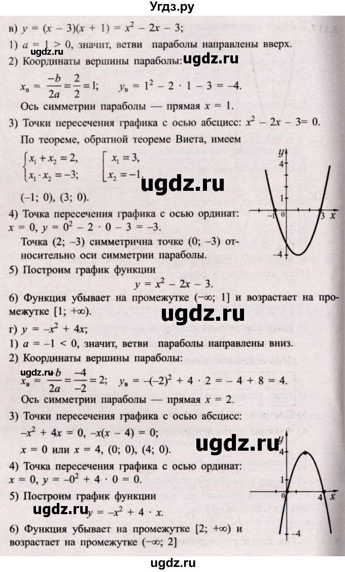 ГДЗ (Решебник №2) по алгебре 8 класс Арефьева И.Г. / глава 3 / упражнение / 3.116(продолжение 3)