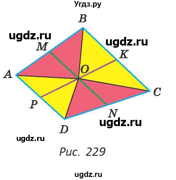 ГДЗ (Учебник ) по геометрии 8 класс Казаков В.В. / задача / 253(продолжение 2)