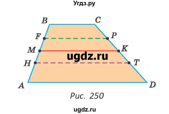 ГДЗ (Учебник ) по геометрии 8 класс Казаков В.В. / задача / 268(продолжение 2)