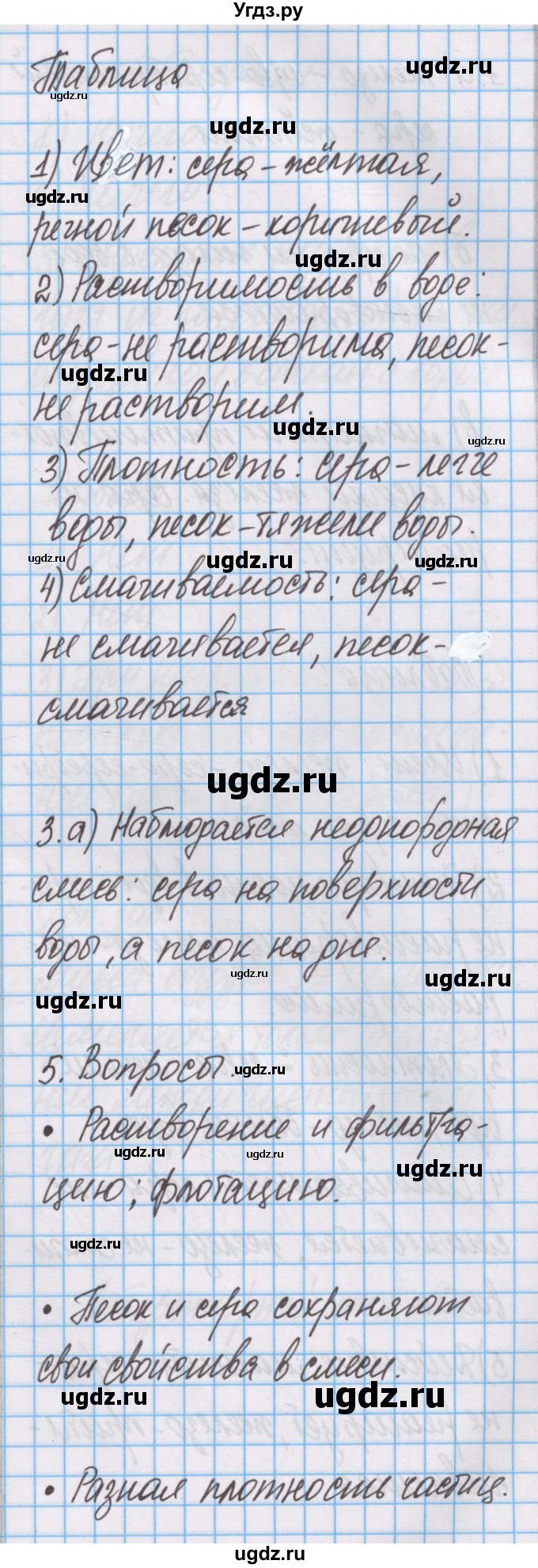 ГДЗ (Решебник) по химии 7 класс (тетрадь для лабораторных опытов и практических работ) Габриелян О.С. / лабораторный опыт / 7(продолжение 2)