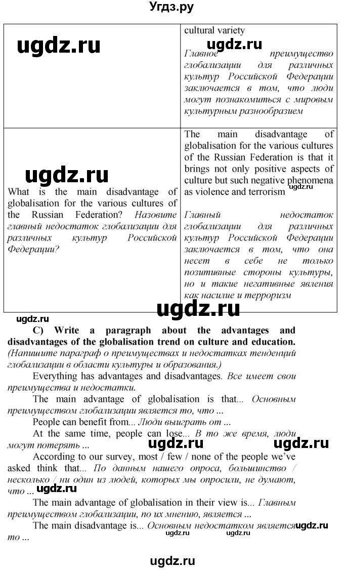 ГДЗ (Решебник к тетради №1 2015) по английскому языку 9 класс (рабочая тетрадь enjoy english ) Биболетова М.З. / страница / 94(продолжение 4)