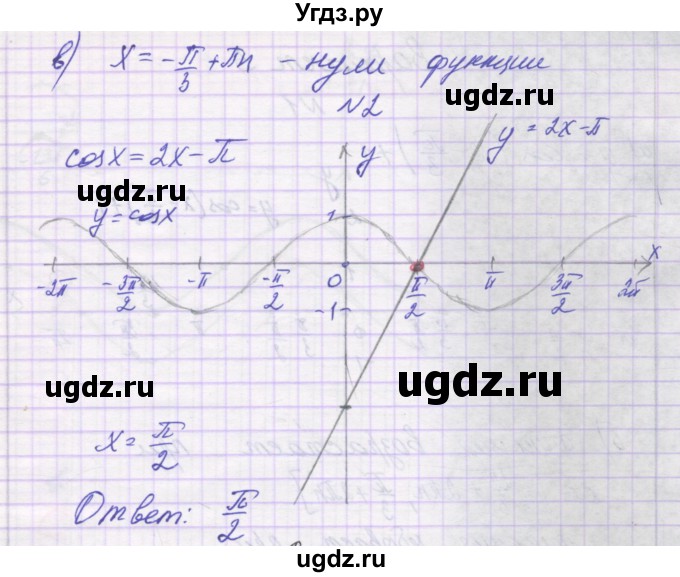 ГДЗ (Решебник) по алгебре 10 класс (самостоятельные работы ) Александрова Л.А. / С-13. вариант номер / 1(продолжение 2)
