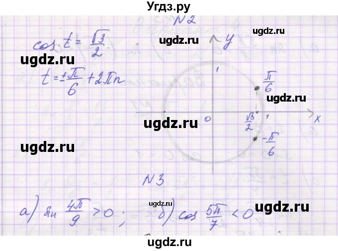 ГДЗ (Решебник) по алгебре 10 класс (самостоятельные работы ) Александрова Л.А. / С-7. вариант номер / 1(продолжение 2)