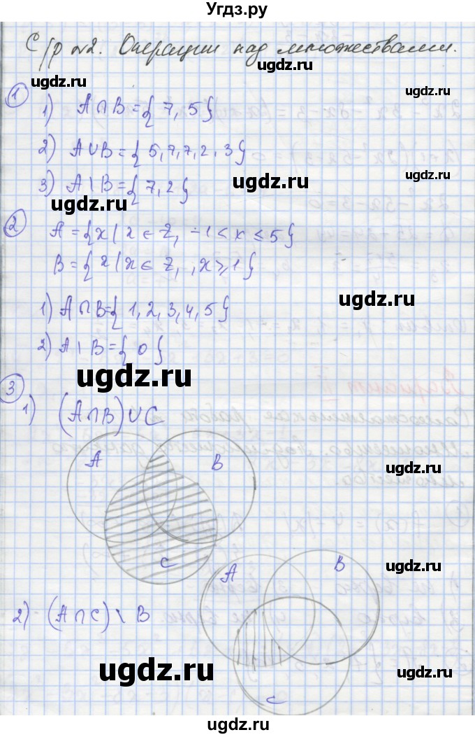 ГДЗ (Решебник) по алгебре 8 класс (самостоятельные и контрольные работы ) Мерзляк А.Г. / самостоятельные работы / вариант 2 / 2