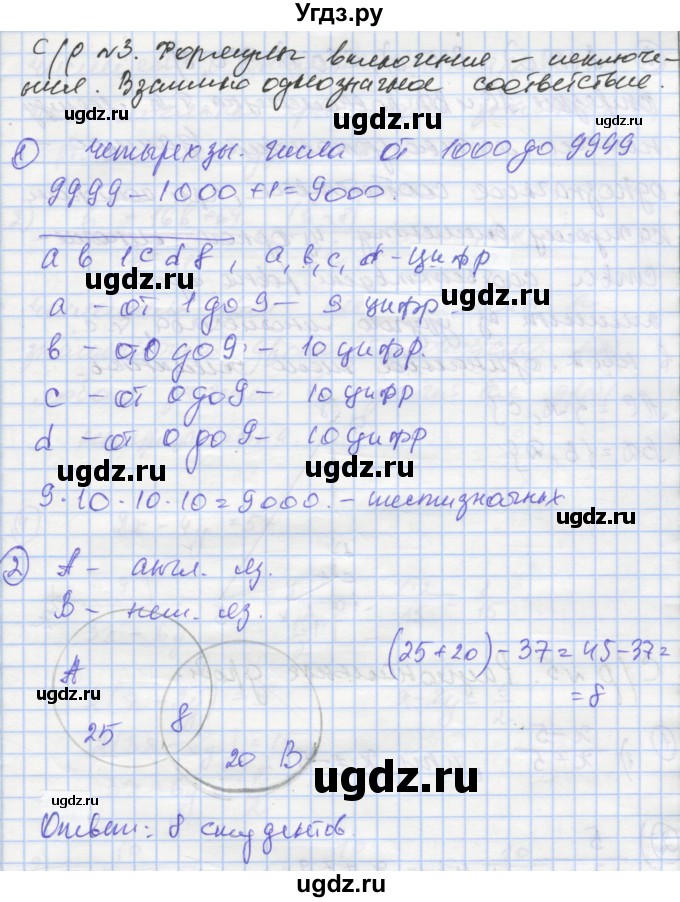 ГДЗ (Решебник) по алгебре 8 класс (самостоятельные и контрольные работы ) Мерзляк А.Г. / самостоятельные работы / вариант 2 / 3