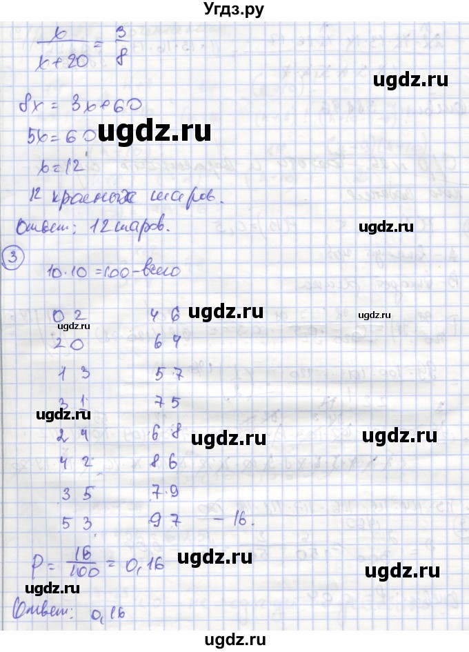 ГДЗ (Решебник) по алгебре 9 класс (самостоятельные и контрольные работы ) Мерзляк А.Г. / самостоятельные работы / вариант 1 / 27(продолжение 2)