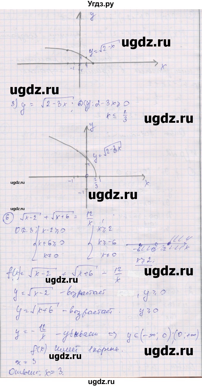 ГДЗ (Решебник) по алгебре 9 класс (самостоятельные и контрольные работы ) Мерзляк А.Г. / контрольные работы / вариант 1 / 1(продолжение 4)