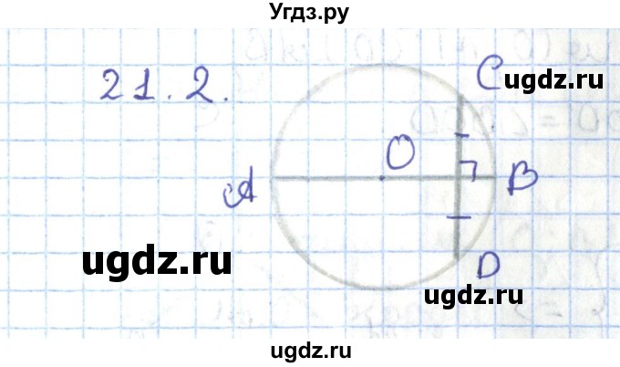 ГДЗ (Решебник) по геометрии 7 класс Мерзляк А.Г. / параграф 21 / 21.2