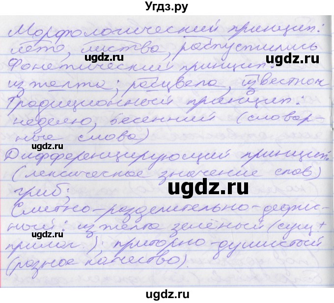 ГДЗ (Решебник к учебнику 2016) по русскому языку 10 класс Гусарова И.В. / упражнение / 105(продолжение 6)