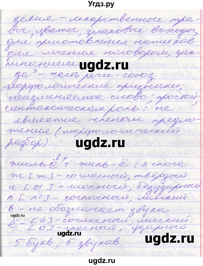 ГДЗ (Решебник к учебнику 2016) по русскому языку 10 класс Гусарова И.В. / упражнение / 121(продолжение 3)