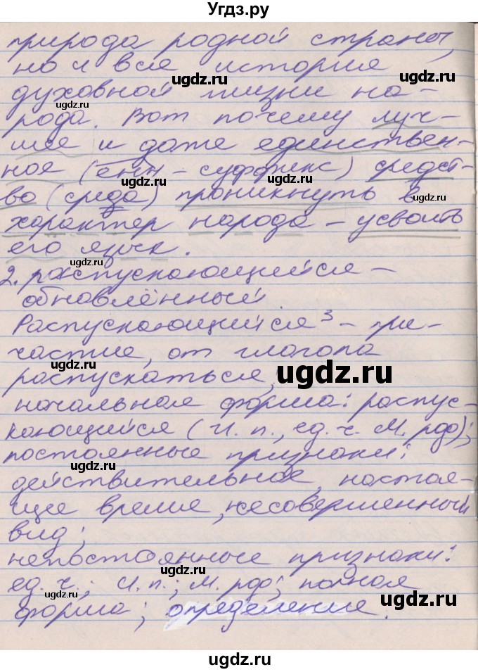 ГДЗ (Решебник к учебнику 2016) по русскому языку 10 класс Гусарова И.В. / упражнение / 21(продолжение 3)