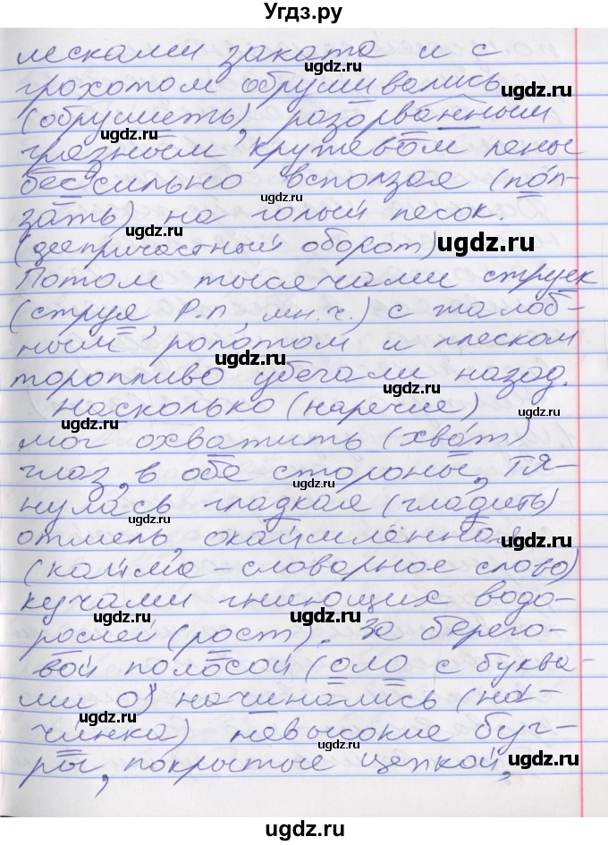 ГДЗ (Решебник к учебнику 2016) по русскому языку 10 класс Гусарова И.В. / упражнение / 215(продолжение 2)