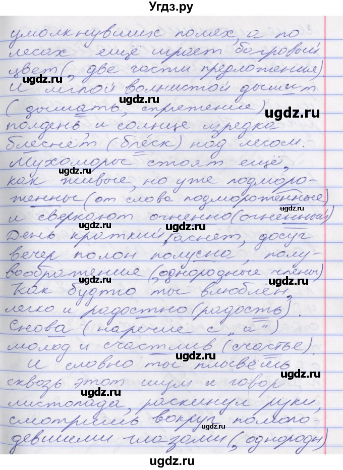 ГДЗ (Решебник к учебнику 2016) по русскому языку 10 класс Гусарова И.В. / упражнение / 237(продолжение 2)