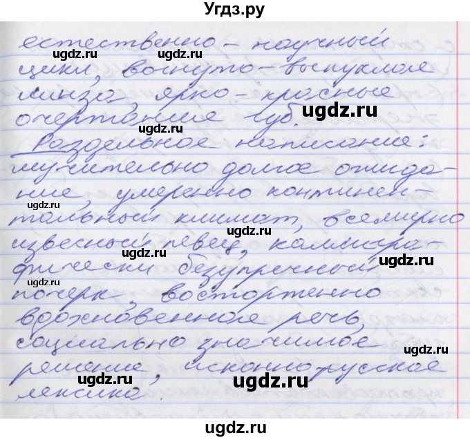 ГДЗ (Решебник к учебнику 2022) по русскому языку 10 класс Гусарова И.В. / упражнение / 47(продолжение 3)