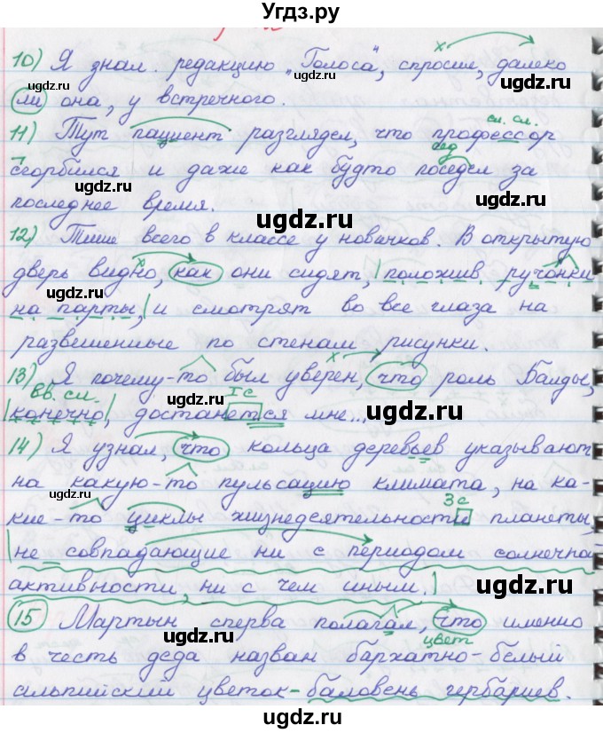 ГДЗ (Решебник) по русскому языку 9 класс (рабочая тетрадь) Литвинова М.М. / упражнение номер / 84(продолжение 3)