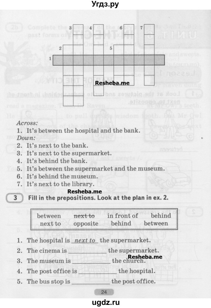 ГДЗ (Учебник) по английскому языку 5 класс Л. М. Лапицкая / часть 2. страница / 24