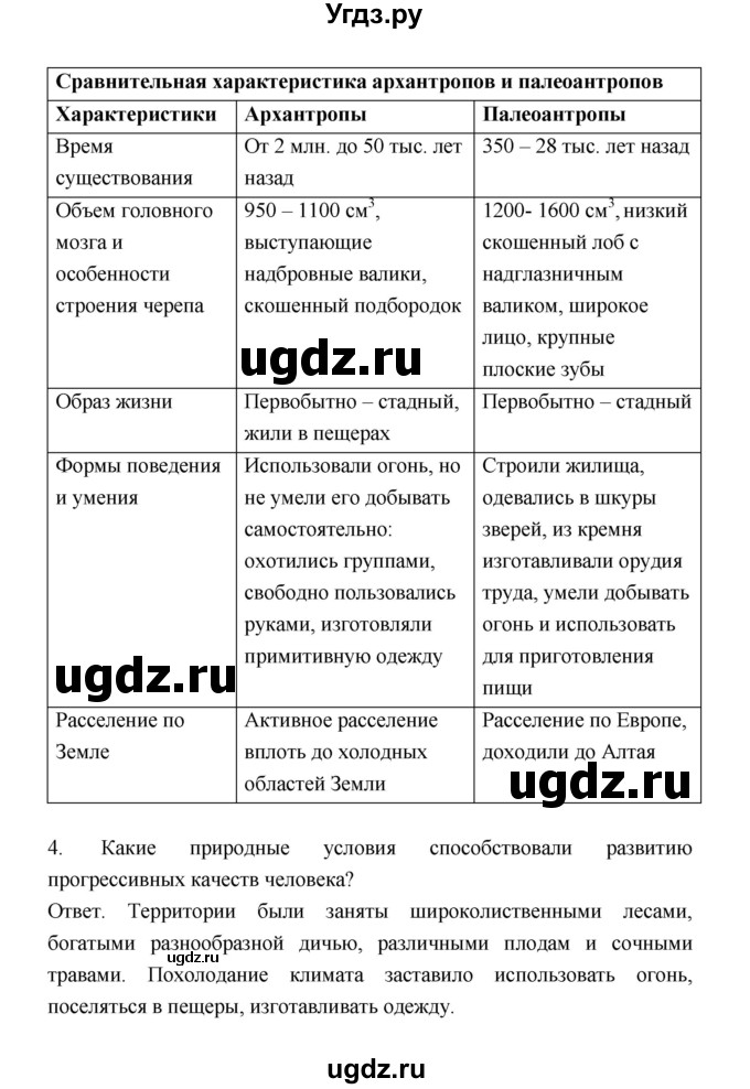 ГДЗ (Решебник) по биологии 9 класс (рабочая тетрадь) Пономарева И.Н. / страница номер / 109(продолжение 2)