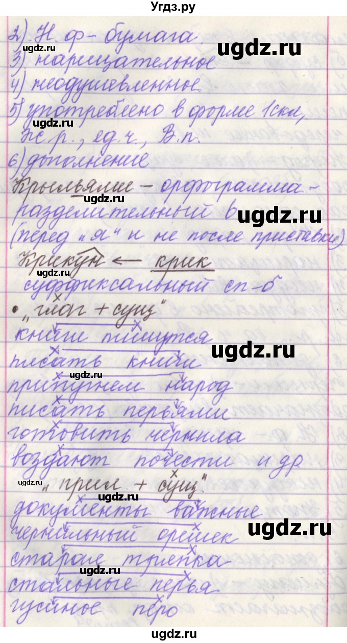 ГДЗ (Решебник №1 к учебнику 2015) по русскому языку 6 класс Л. А. Мурина / упражнение / 540(продолжение 4)