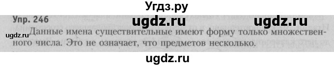 ГДЗ (Решебник №3 к учебнику 2015) по русскому языку 6 класс Л. A. Мурина / упражнение / 246