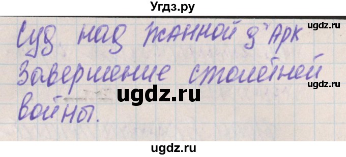 ГДЗ (Решебник) по истории 6 класс (контрольно-измерительные материалы Средних веков) Волкова К.В. / тест 21. вариант номер / 1(продолжение 2)