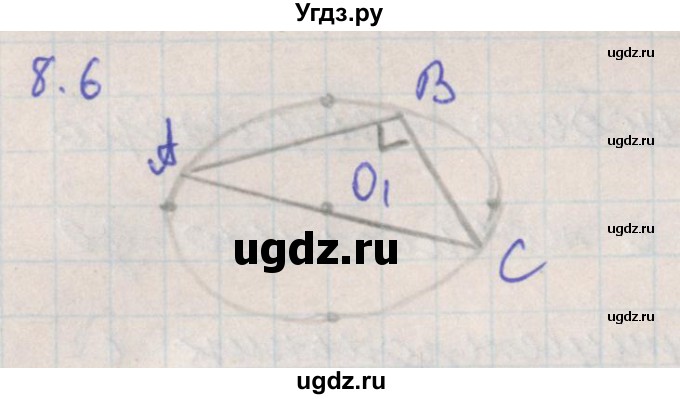 ГДЗ (Решебник) по геометрии 10 класс Мерзляк А.Г. / параграф 8 номер / 8.6