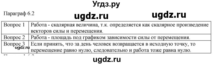 ГДЗ (Решебник) по физике 10 класс (механика) Мякишев Г.Я. / глава 6 / вопросы. параграф / 2