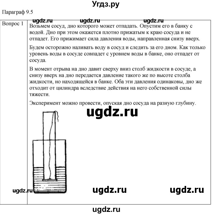 ГДЗ (Решебник) по физике 10 класс (механика) Мякишев Г.Я. / глава 9 / вопросы. параграф / 5
