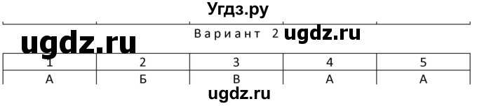 ГДЗ (Решебник) по физике 10 класс (дидактические материалы) Марон А.Е. / тесты для самоконтроля / ТС-11.. вариант номер / 2