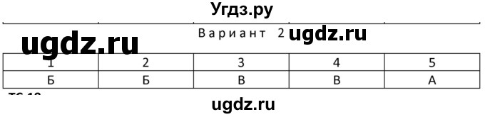 ГДЗ (Решебник) по физике 10 класс (дидактические материалы) Марон А.Е. / тесты для самоконтроля / ТС-17.. вариант номер / 2