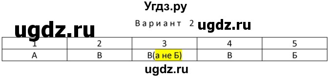 ГДЗ (Решебник) по физике 10 класс (дидактические материалы) Марон А.Е. / тесты для самоконтроля / ТС-18.. вариант номер / 2