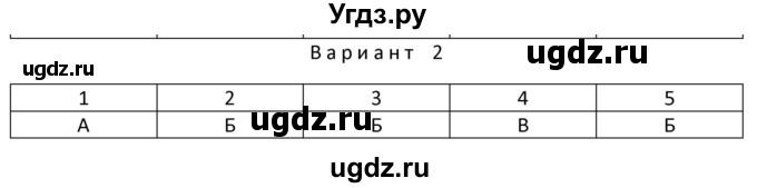 ГДЗ (Решебник) по физике 10 класс (дидактические материалы) Марон А.Е. / тесты для самоконтроля / ТС-5.. вариант номер / 2