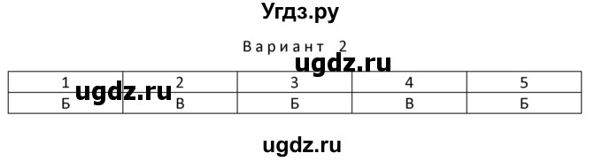 ГДЗ (Решебник) по физике 10 класс (дидактические материалы) Марон А.Е. / тесты для самоконтроля / ТС-6.. вариант номер / 2