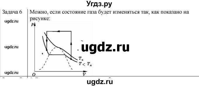 ГДЗ (Решебник) по физике 10 класс (молекулярная физика. термодинамика) Мякишев Г.Я. / глава 6 / упражнение 5 / 6