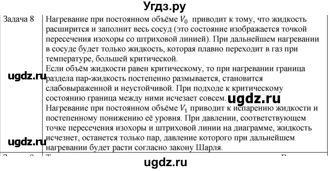 ГДЗ (Решебник) по физике 10 класс (молекулярная физика. термодинамика) Мякишев Г.Я. / глава 6 / упражнение 5 / 8