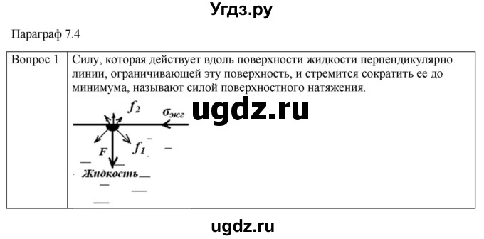 ГДЗ (Решебник) по физике 10 класс (молекулярная физика. термодинамика) Мякишев Г.Я. / глава 7 / вопросы. параграф / 4