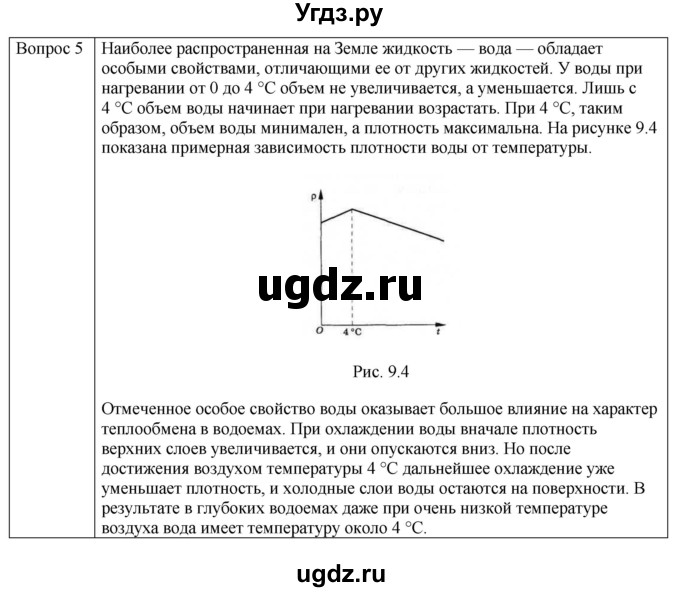 ГДЗ (Решебник) по физике 10 класс (молекулярная физика. термодинамика) Мякишев Г.Я. / глава 9 / вопросы. параграф / 3(продолжение 3)