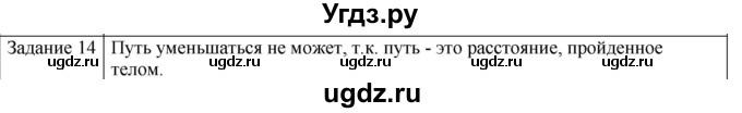 ГДЗ (Решебник) по физике 10 класс Генденштейн Л.Э. / вопросы и задания для самопроверки / параграф 1 / 14