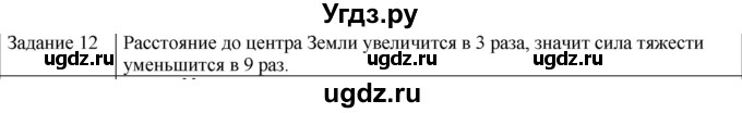 ГДЗ (Решебник) по физике 10 класс Генденштейн Л.Э. / вопросы и задания для самопроверки / параграф 11 / 12