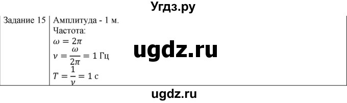 ГДЗ (Решебник) по физике 10 класс Генденштейн Л.Э. / вопросы и задания для самопроверки / параграф 21 / 15