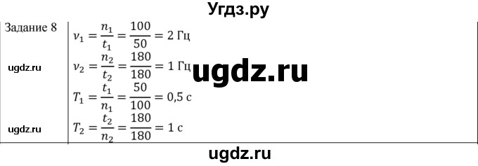 ГДЗ (Решебник) по физике 10 класс Генденштейн Л.Э. / вопросы и задания для самопроверки / параграф 21 / 8