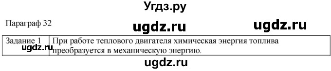 ГДЗ (Решебник) по физике 10 класс Генденштейн Л.Э. / вопросы и задания для самопроверки / параграф 32 / 1