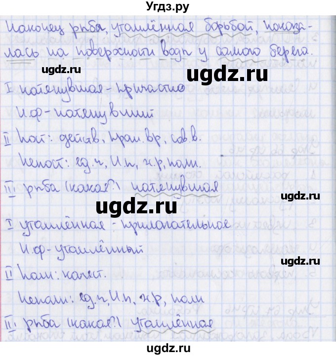 ГДЗ (Решебник 2014) по русскому языку 8 класс (рабочая тетрадь) Ефремова Е.А. / упражнение / 67(продолжение 2)