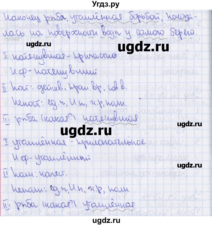 ГДЗ (Решебник) по русскому языку 8 класс (рабочая тетрадь) Ефремова Е.А. / упражнение номер / 67(продолжение 2)