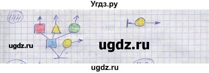 ГДЗ (Решебник) по информатике 3 класс (рабочая тетрадь) Семенов А.Л. / задание номер / 144