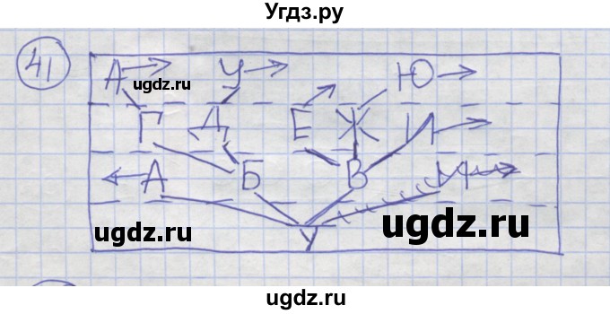 ГДЗ (Решебник) по информатике 3 класс (рабочая тетрадь) Семенов А.Л. / задание номер / 41