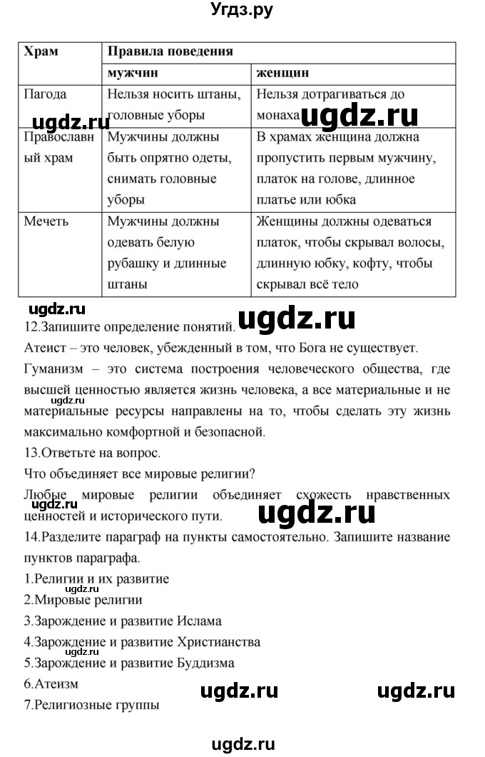 ГДЗ (Решебник) по обществознанию 7 класс (рабочая тетрадь) Соболева О.Б. / страница номер / 20(продолжение 2)