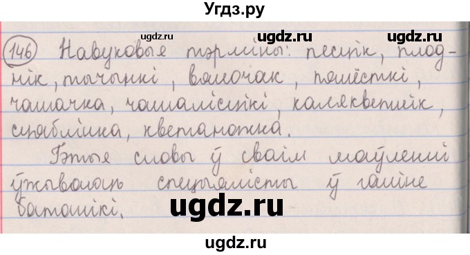 ГДЗ (Решебник №1) по белорусскому языку 5 класс Красней В. П. / часть 2 / упражнение номер / 146